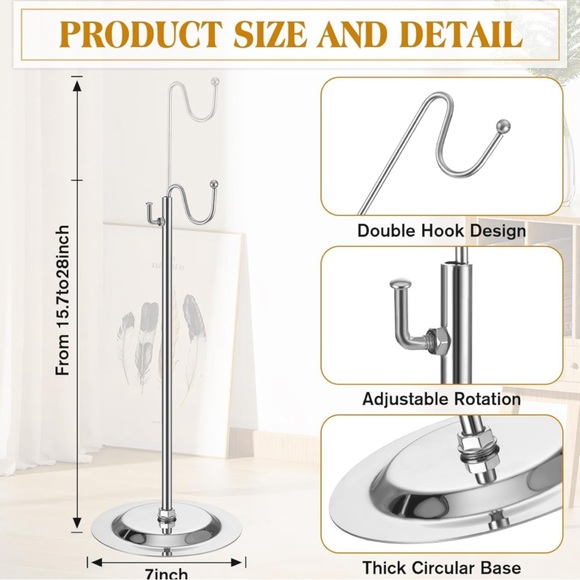Adjustable Purse Stand NIP - Picture 3 of 6